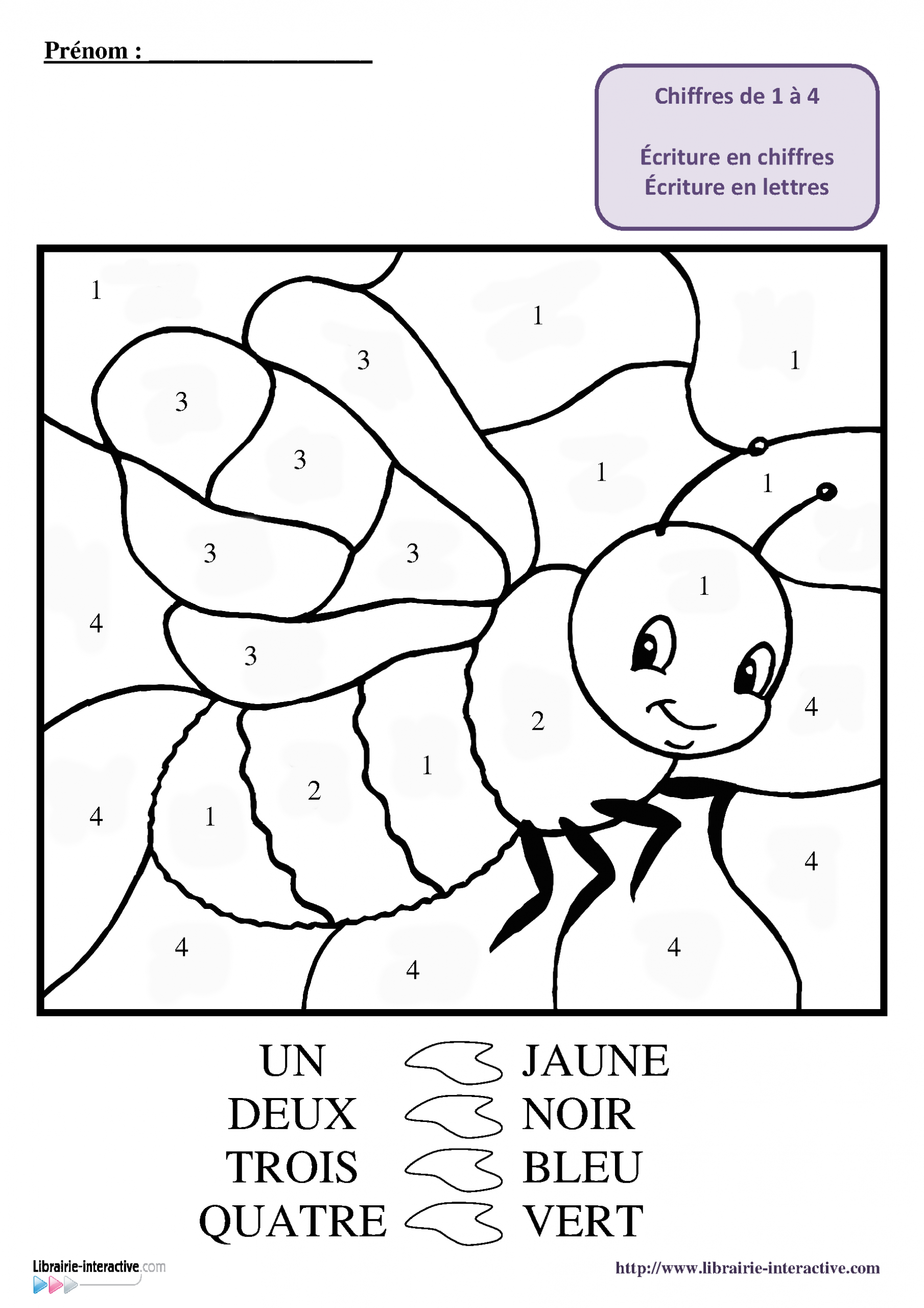 Coloriages Magiques D Abeille Pour Travailler Le Destin Coloriage | The