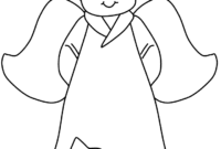 angel coloring pages