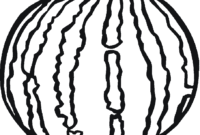 printable watermelon coloring page printable watermelon coloring page