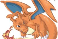 comment dessiner dracaufeu