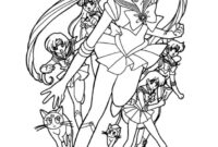 sailor saturn coloring pages