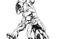 black panther coloring pages printable
