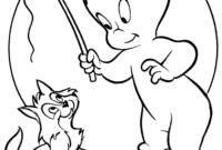 casper coloring page