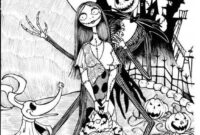 jack skellington coloring pages jack skellington coloring pages