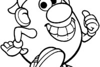 mr potato head coloring pages mr potato head coloring pages