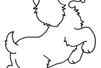 puppy to color and print puppy to color and print