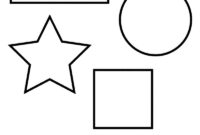 printable coloring shapes