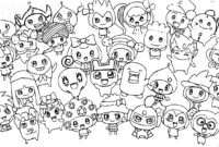 tamagotchi coloring pages tamagotchi coloring pages