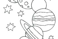 preschool solar system coloring pages