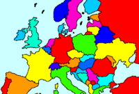 carte vierge europe carte vierge europe