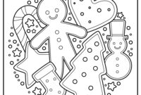 printable gingerbread coloring page printable gingerbread coloring page
