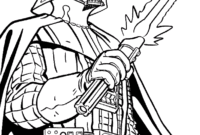 star wars dessin a colorier