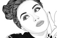 coloriage fille ado a imprimer coloriage fille ado a imprimer