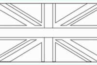 drapeaux anglais a colorier