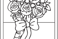 flower rose coloring pages flower rose coloring pages