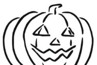 jack o lantern coloring page