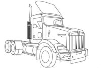 dump truck color page dump truck color page