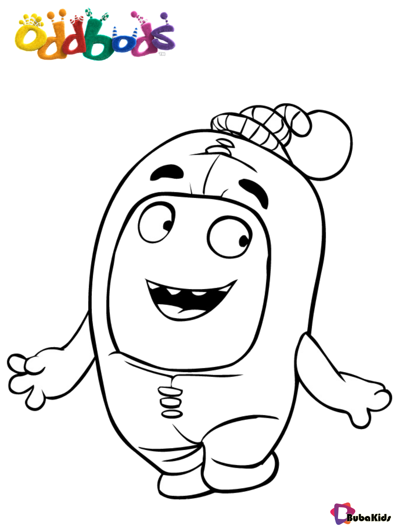 Oddbods Coloring Pages - Coloring Home