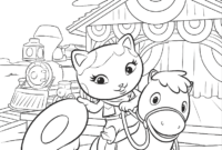 sheriff callie coloring page sheriff callie coloring page