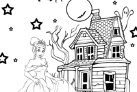disney halloween coloring book