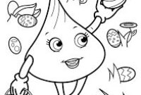 hershey kiss coloring page hershey kiss coloring page