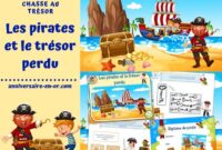 chasse au tresors theme des pirates
