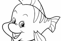 flounder coloring pages