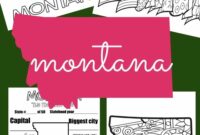 montana coloring pages montana coloring pages