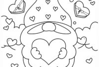 free valentines day coloring pages