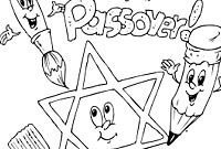 happy passover coloring pages
