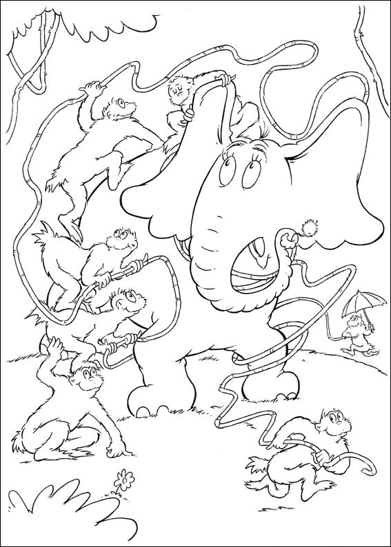 Horton Hears a Who!: Coloring Pages & Books - 100% FREE and printable!