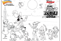 jake and the neverland pirates coloring page jake and the neverland pirates coloring page