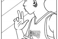 kobe coloring page kobe coloring page