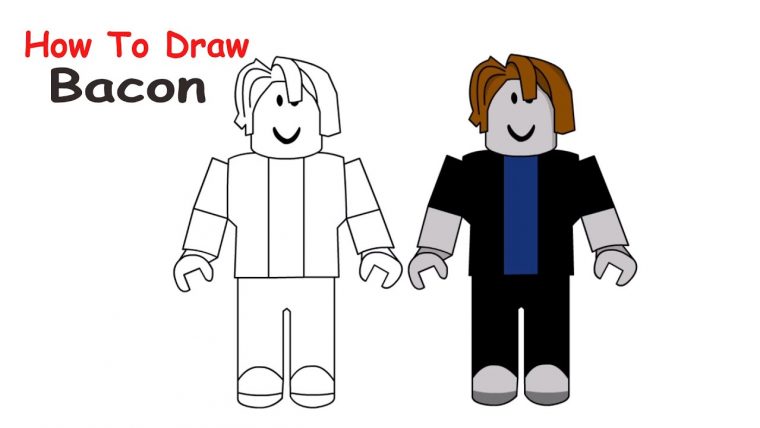 roblox bacon coloring pages
