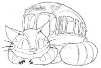 totoro coloring pages free totoro coloring pages free