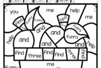 fall sight word coloring pages fall sight word coloring pages