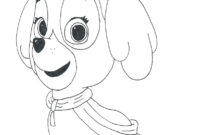 everest paw patrol coloring page everest paw patrol coloring page