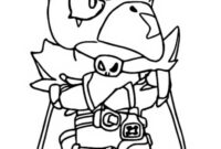coloriage corbac brawl stars