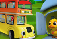 les roues de lautobus parole