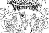 scooby doo christmas coloring pages