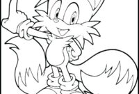 tails coloring pages tails coloring pages