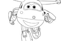 coloriage super wings donnie