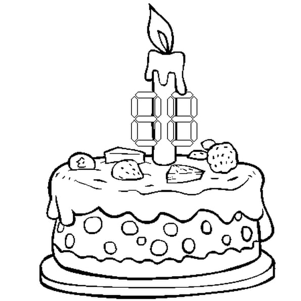 Coloriage 70 ans en Ligne Gratuit à imprimer