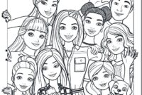 coloriage barbie et ses soeurs