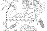 cuba coloring pages