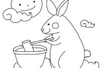mid autumn festival coloring pages