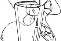 lemonade stand coloring pages lemonade stand coloring pages