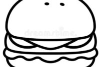 burger coloring pages burger coloring pages