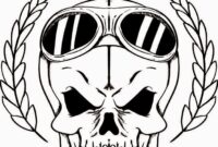 coloring pages skulls