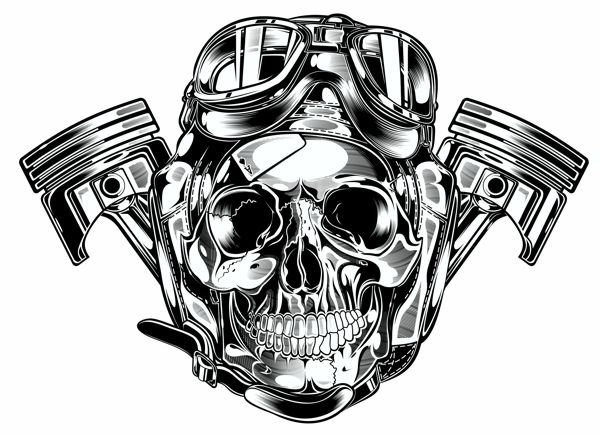 T-Shirt Design for HARLEY DAVIDSON - USACopyright Harley Davidson
